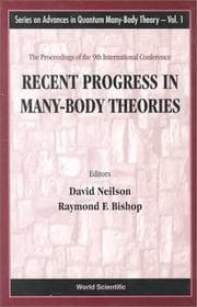 Tapa de Recent Progress in Many-Body Theories