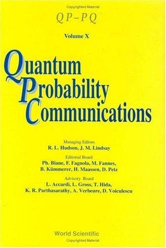 Tapa de Quantum Probability Communications