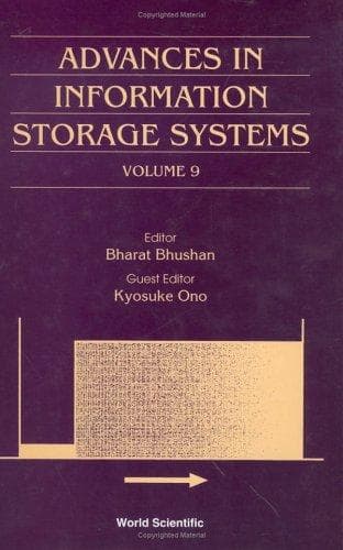 Tapa de Advances in information storage systems.
