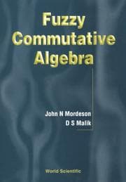 Tapa de Fuzzy commutative algebra