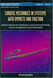 Tapa de Chaotic mechanics in systems with impacts and friction