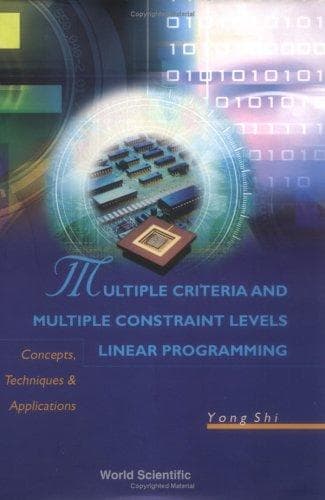 Tapa de Multiple criteria and multiple constraint levels linear programming