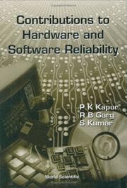 Tapa de Contributions to hardware and software reliability