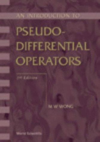 Tapa de An introduction to pseudo-differential operators