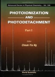 Tapa de Photoionization and Photodetachment Two Volume Set (Advanced Series in Physical Chemistry, Vol. 10)