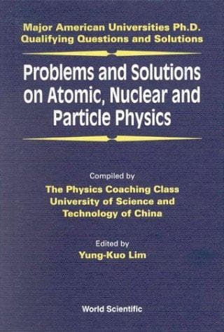 Tapa de Problems and solutions on atomic, nuclear and particle physics