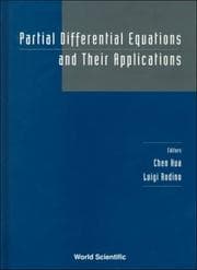 Tapa de Partial differential equations and their applications