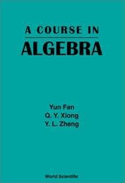 Tapa de A course in algebra