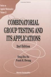 Tapa de Combinatorial group testing and its applications