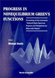 Tapa de Progress in Nonequilibrium Green's Functions