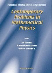 Tapa de Proceedings of the First International Workshop on Contemporary Problems in Mathematical Physics