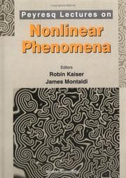 Tapa de Peyresq lectures on nonlinear phenomena