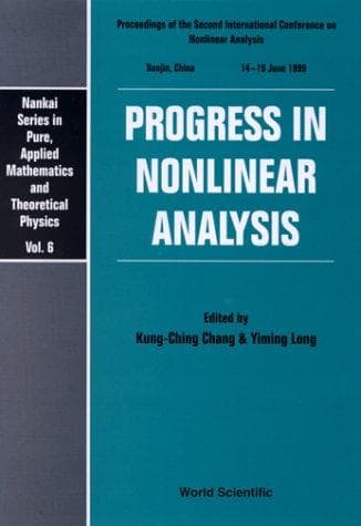 Tapa de Progress in Nonlinear Analysis