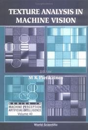 Tapa de Texture analysis in machine vision