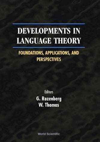 Tapa de Developments in language theory