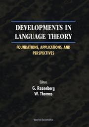 Tapa de Developments in language theory