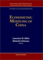 Tapa de Econometric modeling of China
