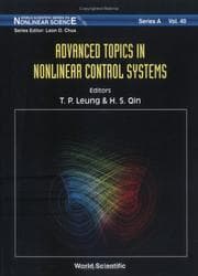 Tapa de Advanced topics in nonlinear control systems