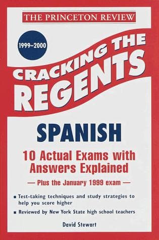 Tapa de Cracking the Regents