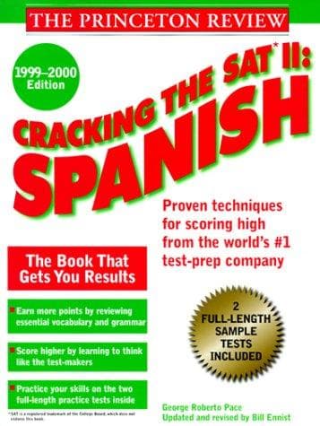 Tapa de Cracking the SAT II