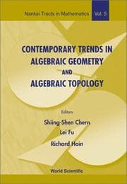 Tapa de Contemporary trends in algebraic geometry and algebraic topology