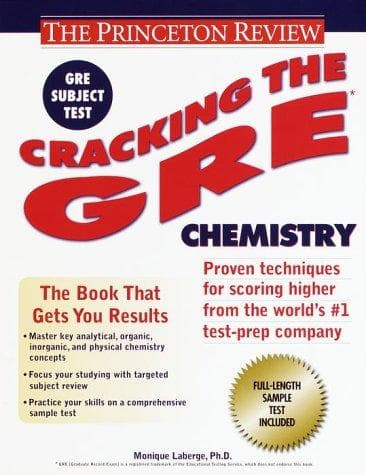 Tapa de Cracking the GRE Chemistry