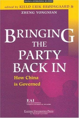 Tapa de Bringing the Party Back in