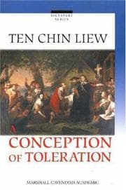 Tapa de A conception of toleration
