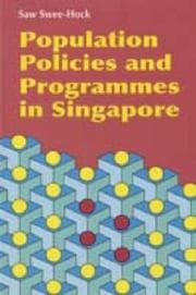 Tapa de Population policies and programmes in Singapore
