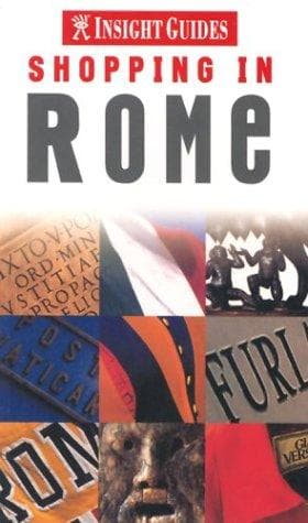 Tapa de Insight Guide Shopping in Rome