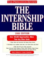 Tapa de Internship Bible 2000
