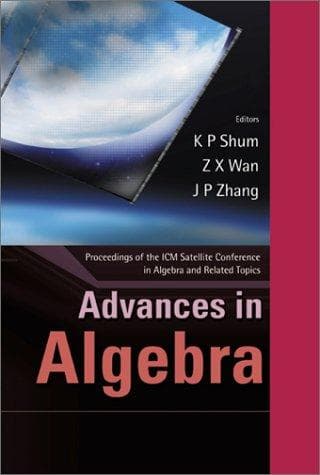Tapa de Advances in algebra
