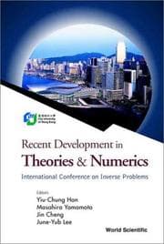 Tapa de Recent development in theories & numerics