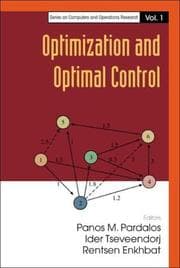 Tapa de Optimization and optimal control