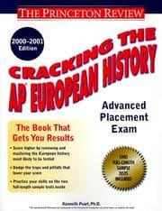 Tapa de Cracking the AP European History, 2000-2001 Edition (Cracking the Ap. European History)