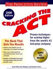 Tapa de Cracking the ACT 2000-2001