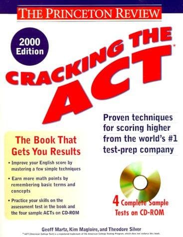 Tapa de Cracking the ACT with sample test on CD-ROM