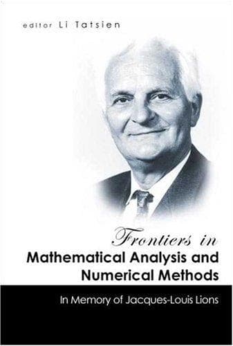 Tapa de Frontiers in mathematical analysis and numerical methods