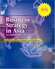 Tapa de Business strategy in Asia