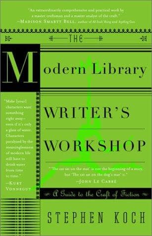 Tapa de The modern library writer's workshop