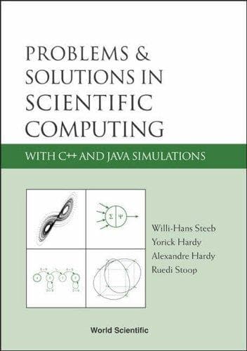 Tapa de Problems & solutions in scientific computing