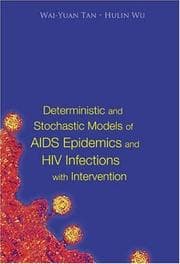 Tapa de Deterministic and stochastic models of AIDS epidemics and HIV infections with intervention