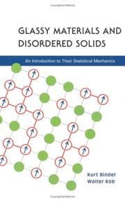 Tapa de Glassy materials and disordered solids