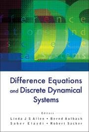 Tapa de Difference equations and discrete dynamical systems