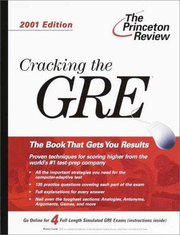 Tapa de Cracking the GRE