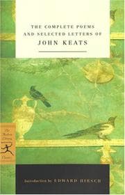 Tapa de Complete Poems and Selected Letters of John Keats