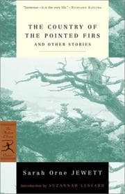 Tapa de The country of the pointed firs and other stories