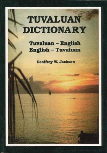 Tapa de Tuvaluan dictionary