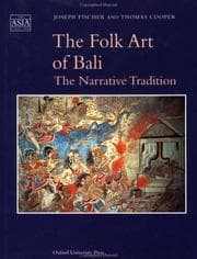 Tapa de The folk art of Bali