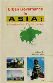 Tapa de Urban governance in Asia